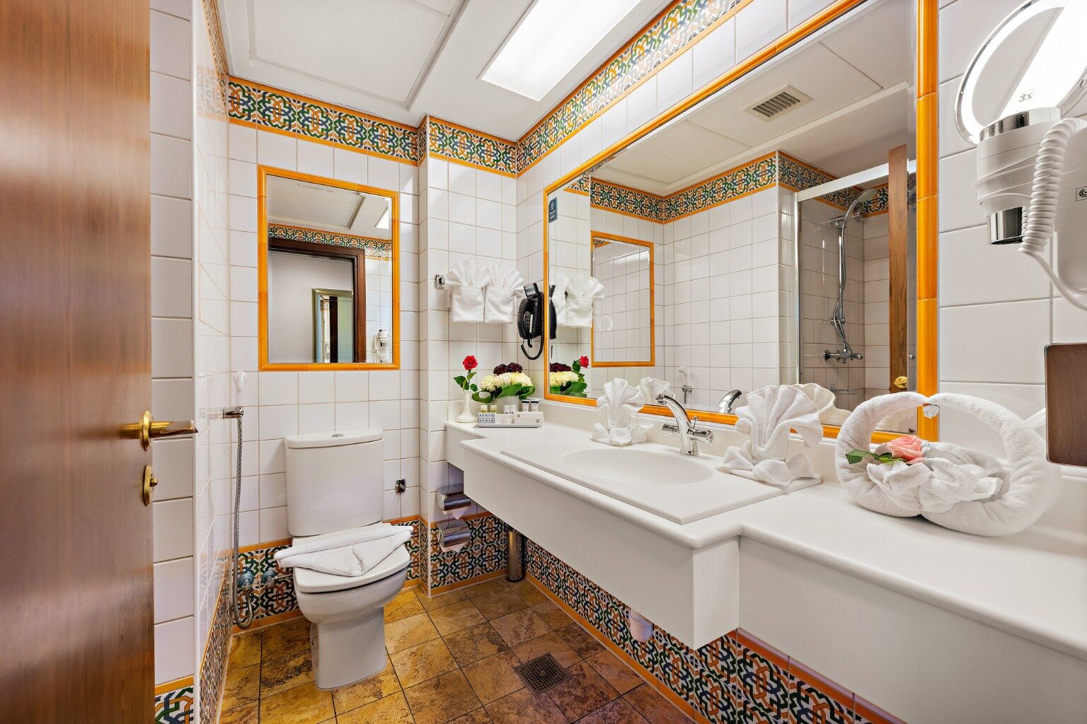 Salle de bain de l’Anjum Hotel Makkah