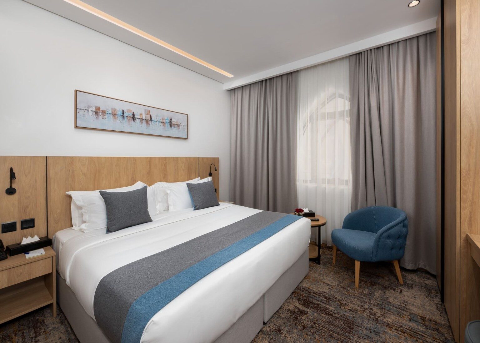 Chambre double de l’As’Saafa Golden Hotel