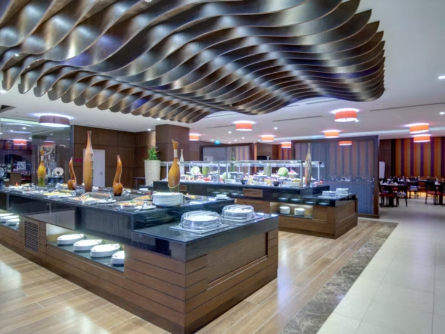 Restaurant buffet du Crowne Plaza Madinah