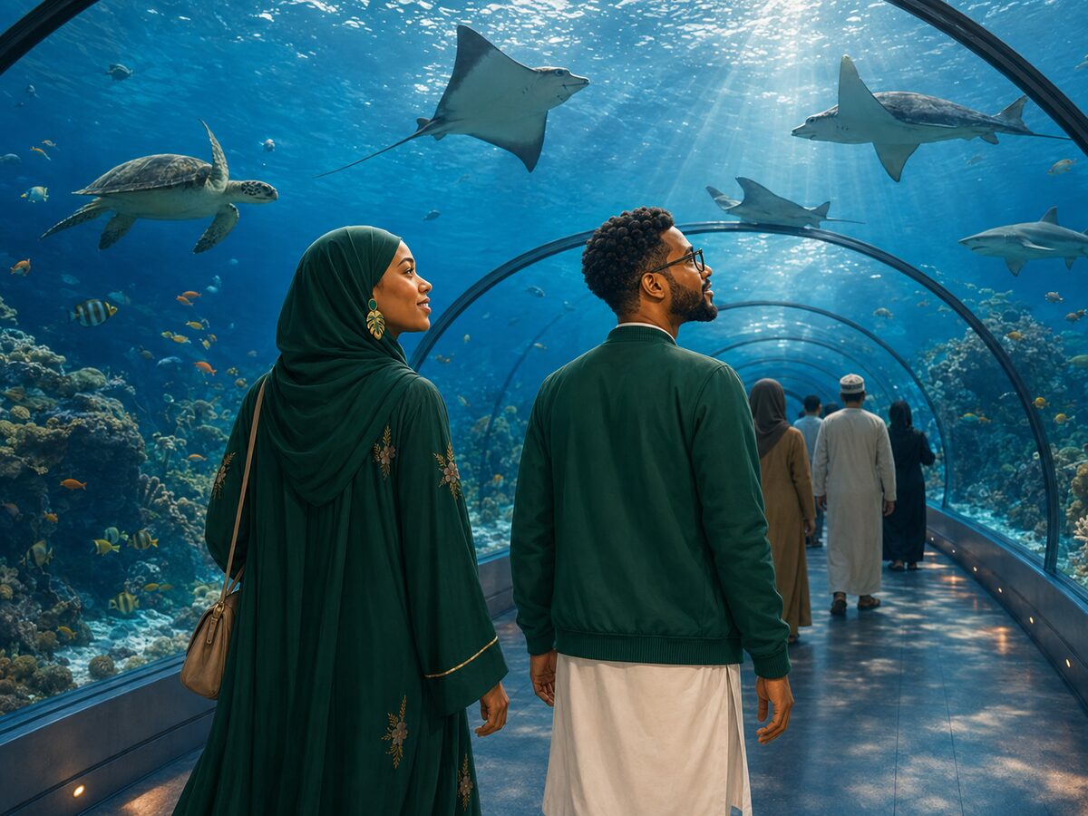Aquarium sous-marin
